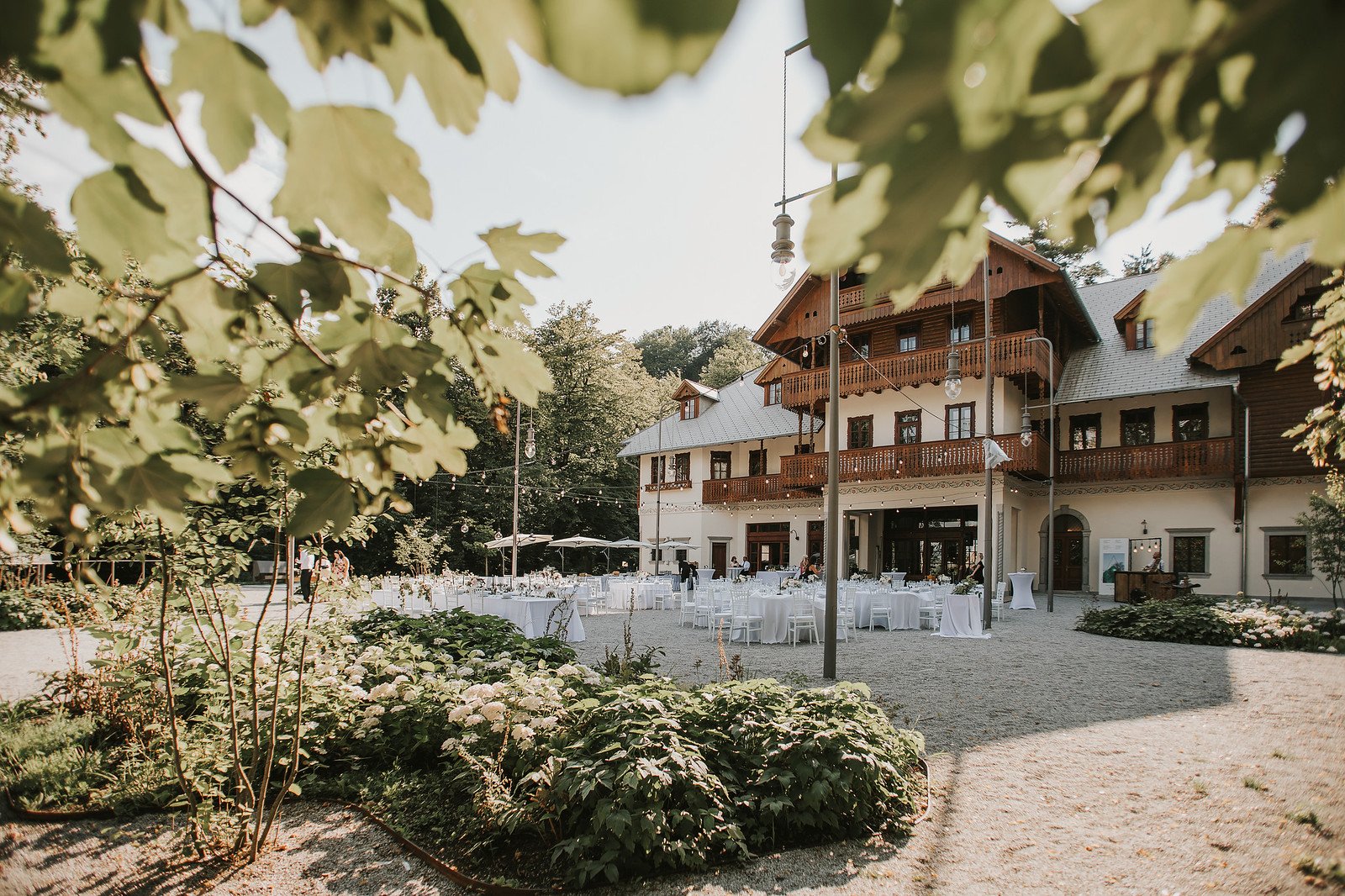 Poročno slavje v Švicariji